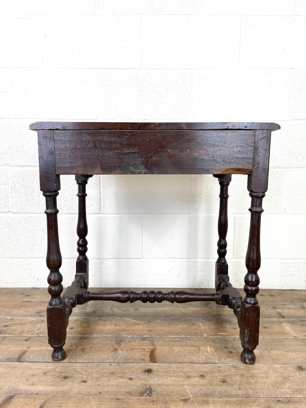 18th Century Antique Oak Side Table View X