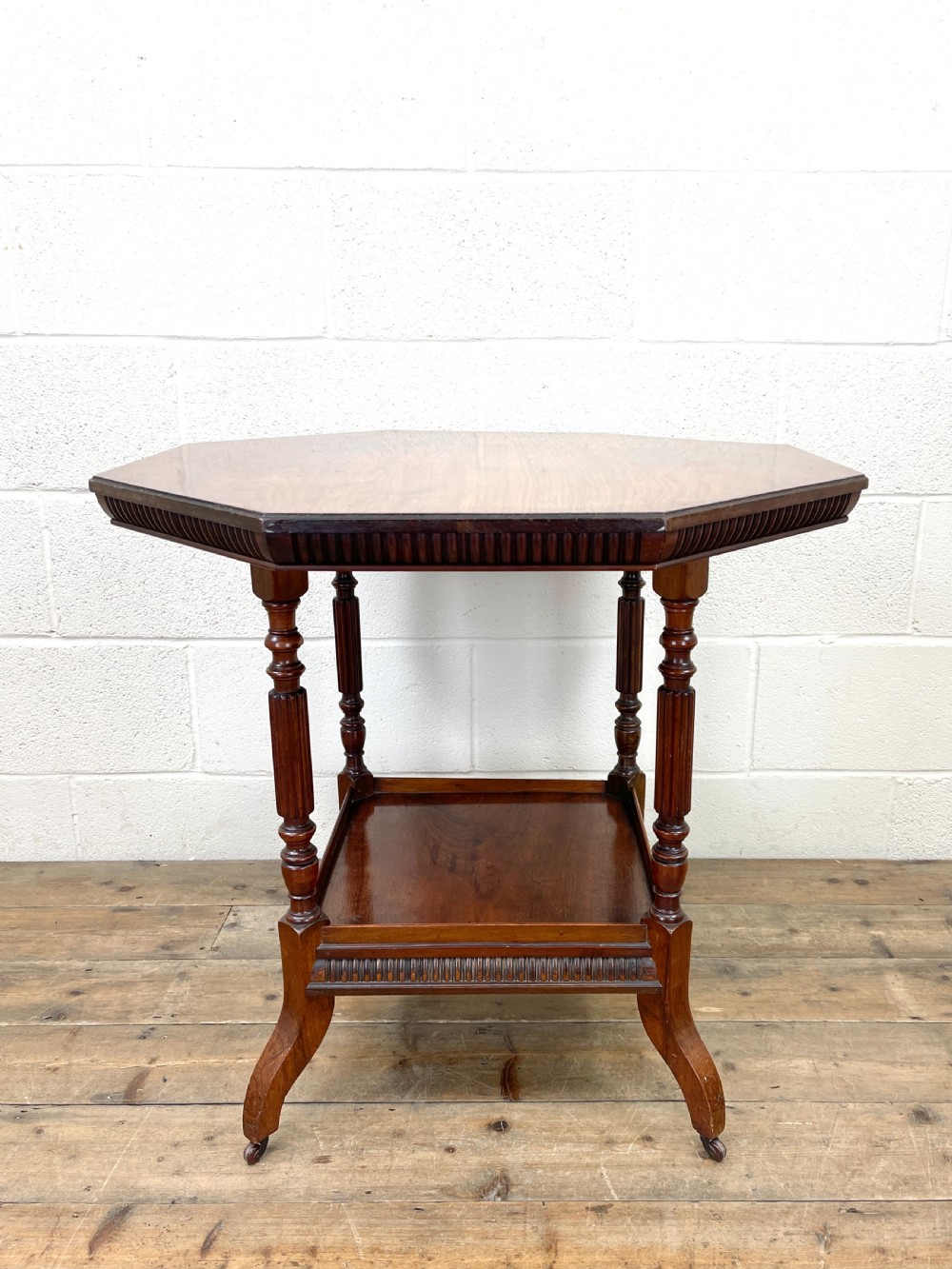 Late Victorian Walnut Octagonal Centre Table  View II