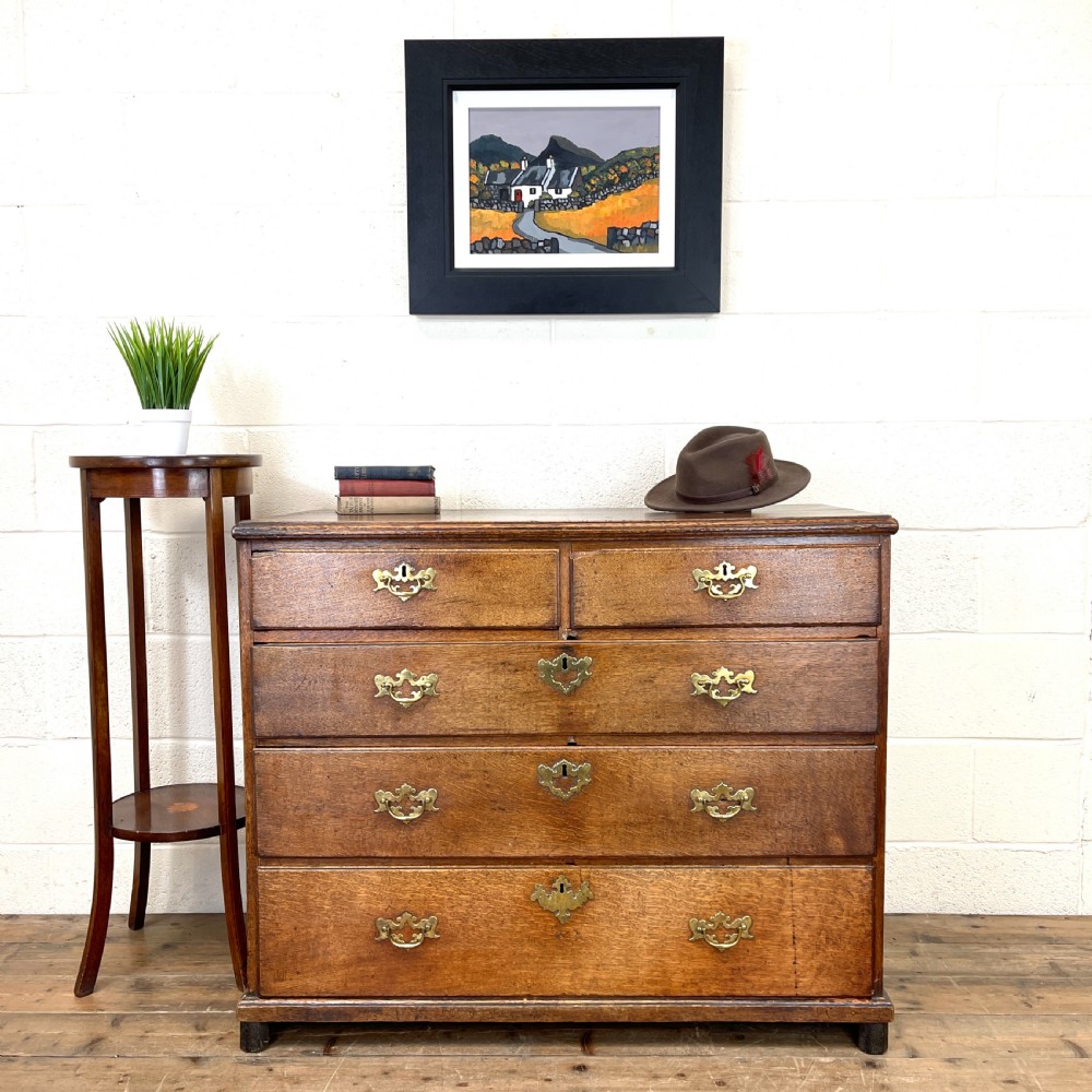 Georgian Oak Chest of Drawers  View VII