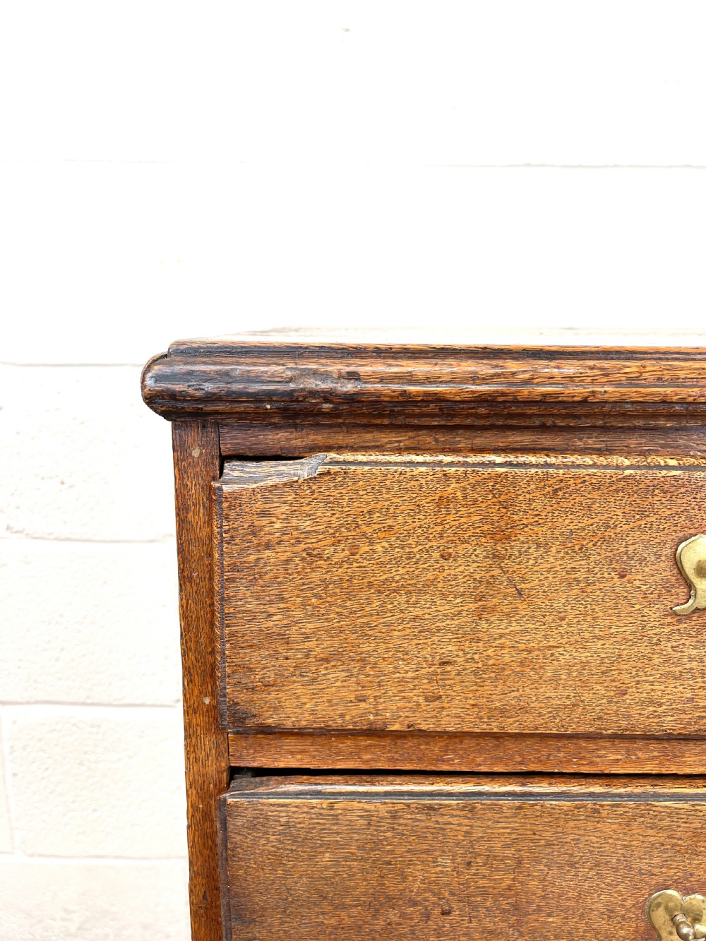 Georgian Oak Chest of Drawers  View X