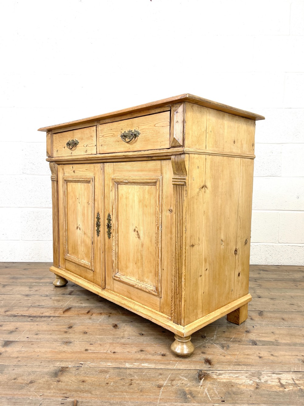 19th Century Antique Pine Cupboard View VI