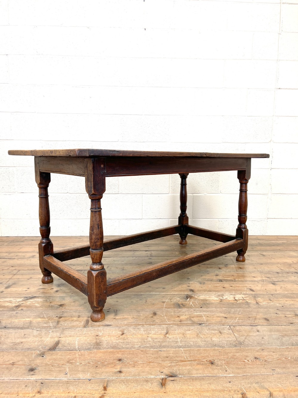 18th Century Antique Joined Oak Table View II
