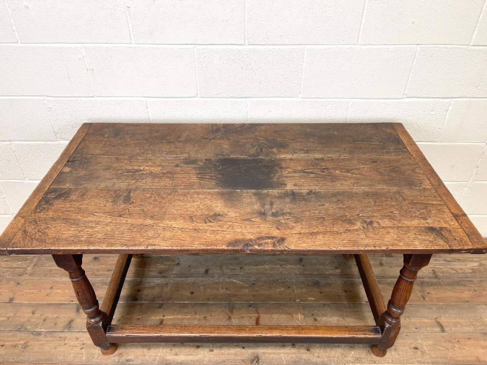 18th Century Antique Joined Oak Table View IV