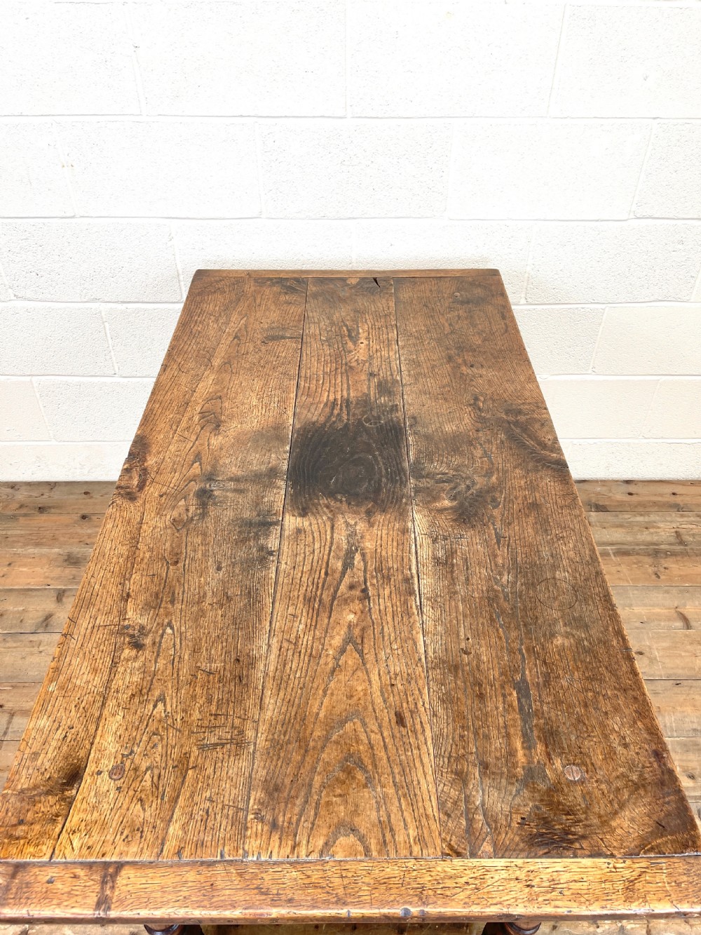 18th Century Antique Joined Oak Table View X