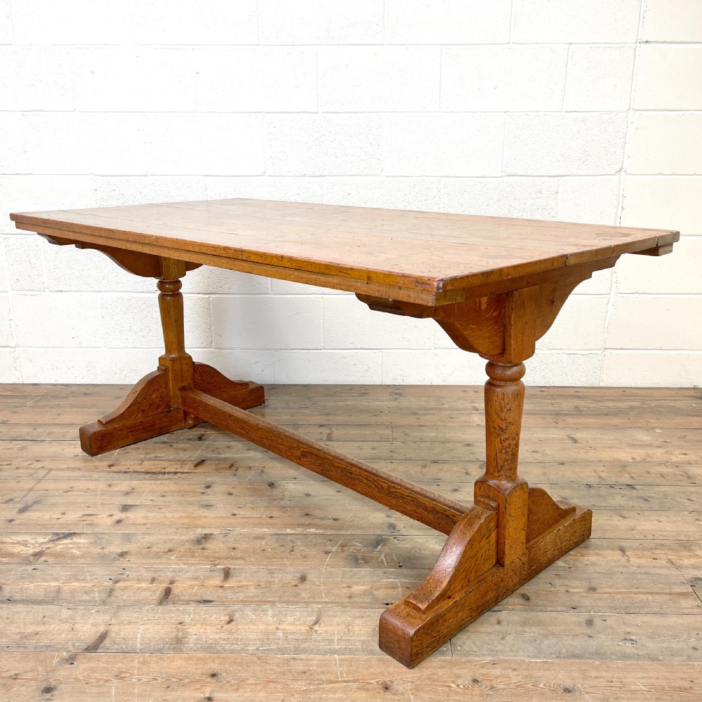 Antique Oak Refectory Table
