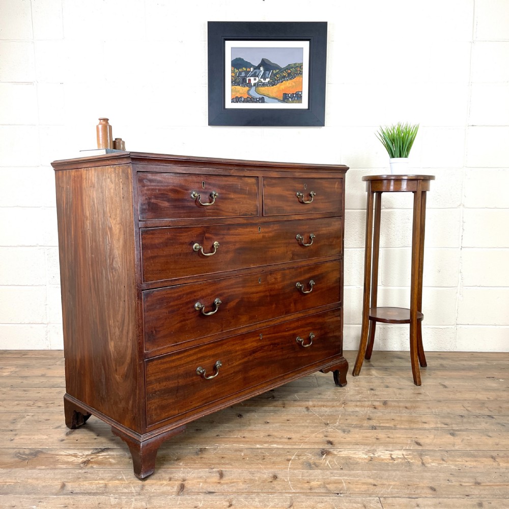 Large Georgian Mahogany Chest of Drawers