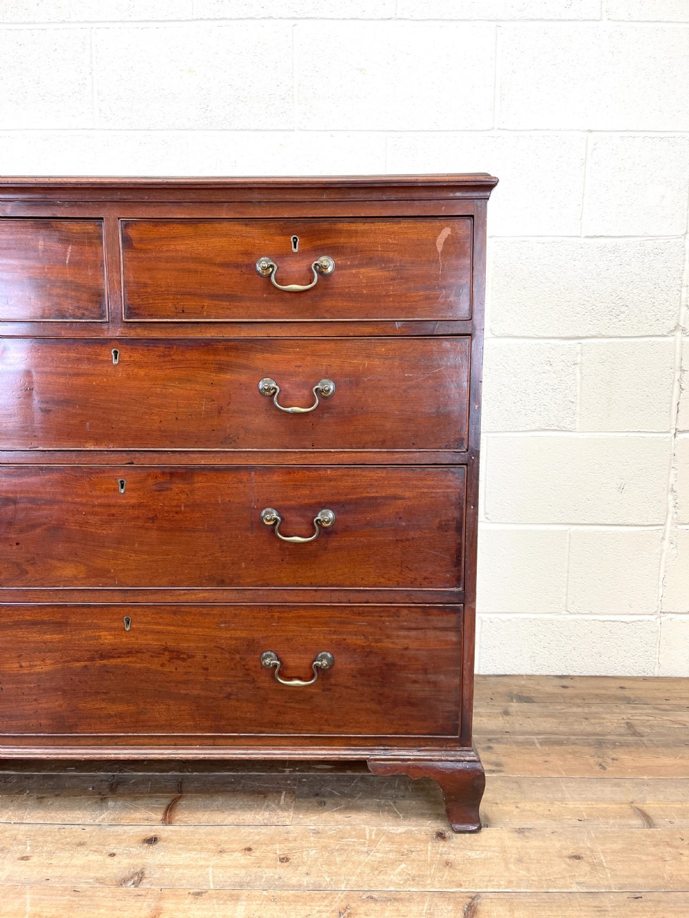 Large Georgian Mahogany Chest of Drawers View III