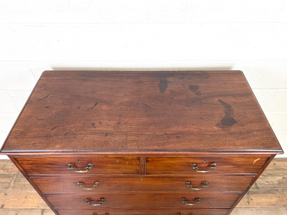 Large Georgian Mahogany Chest of Drawers View IV