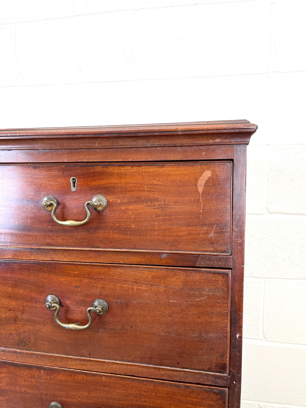 Large Georgian Mahogany Chest of Drawers View VI
