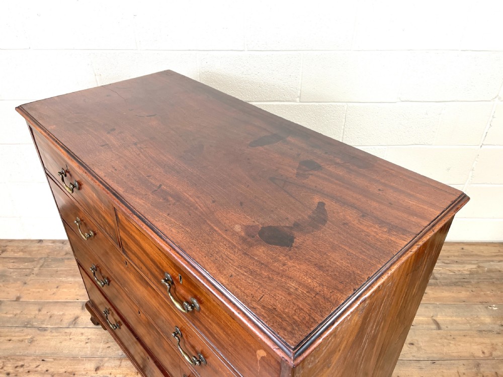 Large Georgian Mahogany Chest of Drawers View VIII