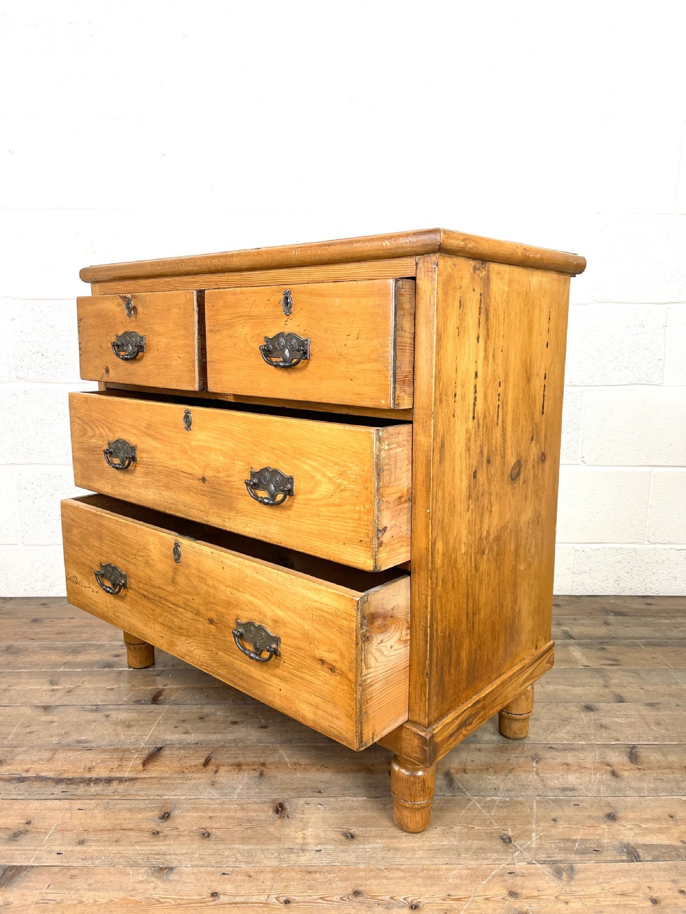 Antique Pine Chest of Drawers View VIII