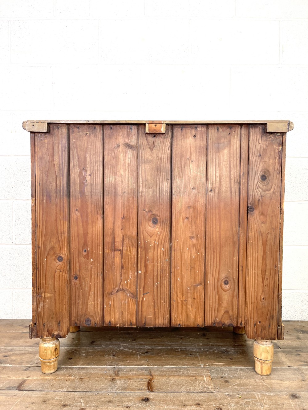 Antique Pine Chest of Drawers View X