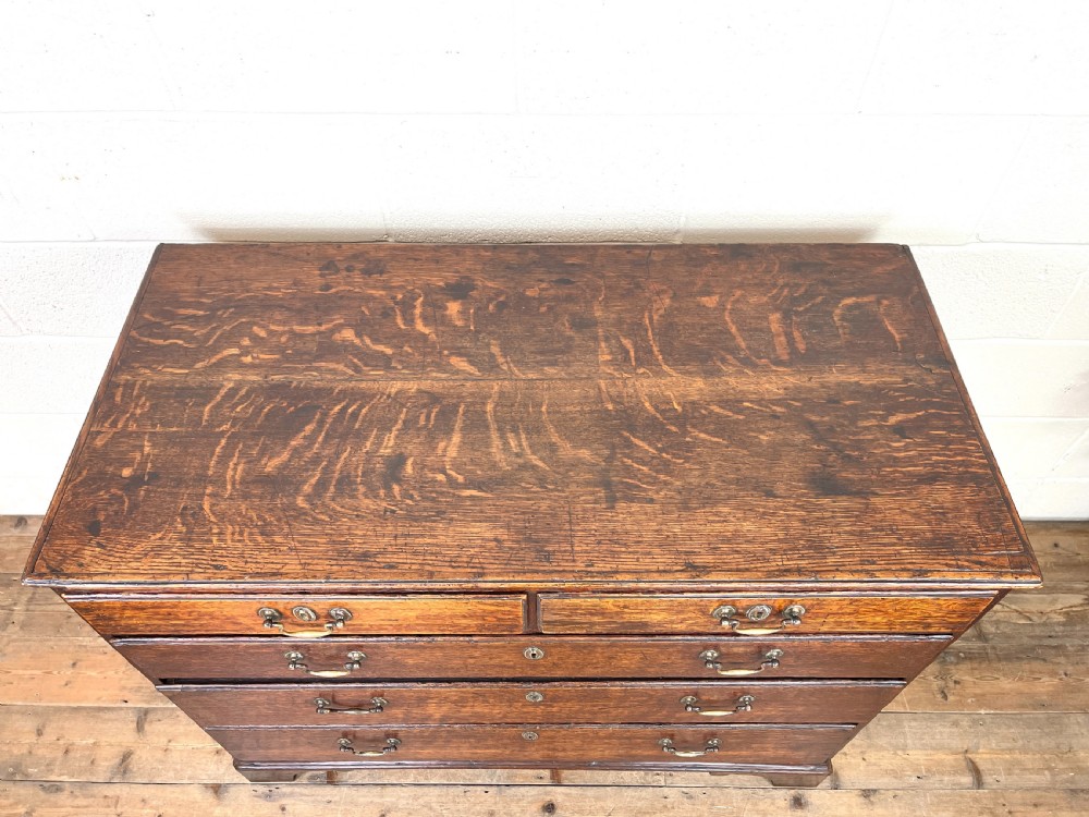 Antique Georgian Oak Chest of Drawers View VI