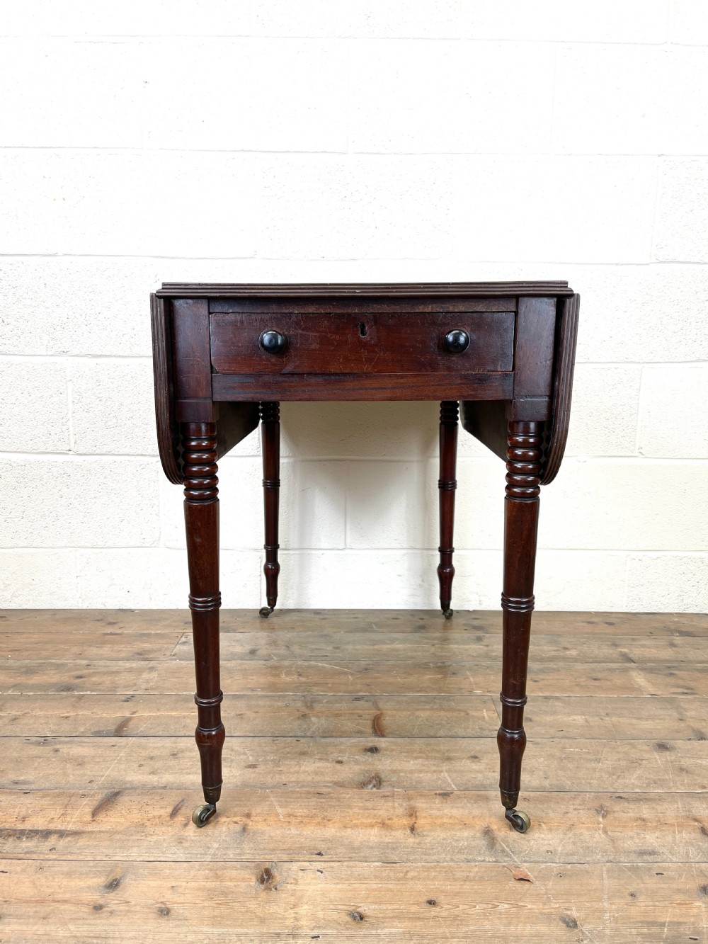 Antique Regency Mahogany Pembroke Table View IV