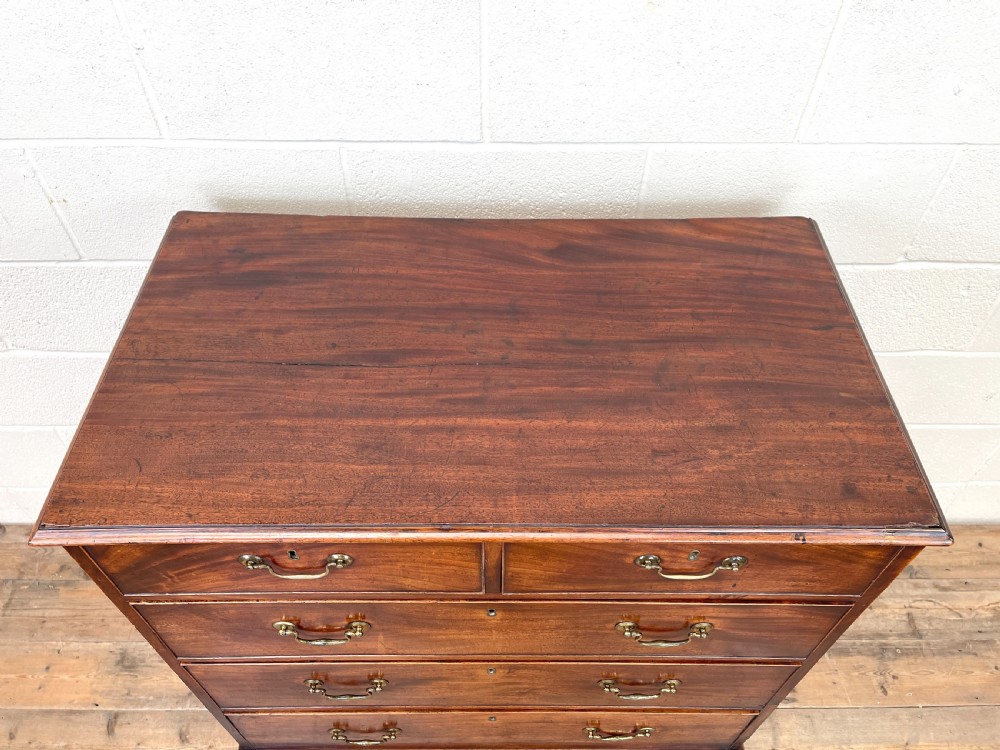 Antique Georgian Mahogany Chest of Drawers View V