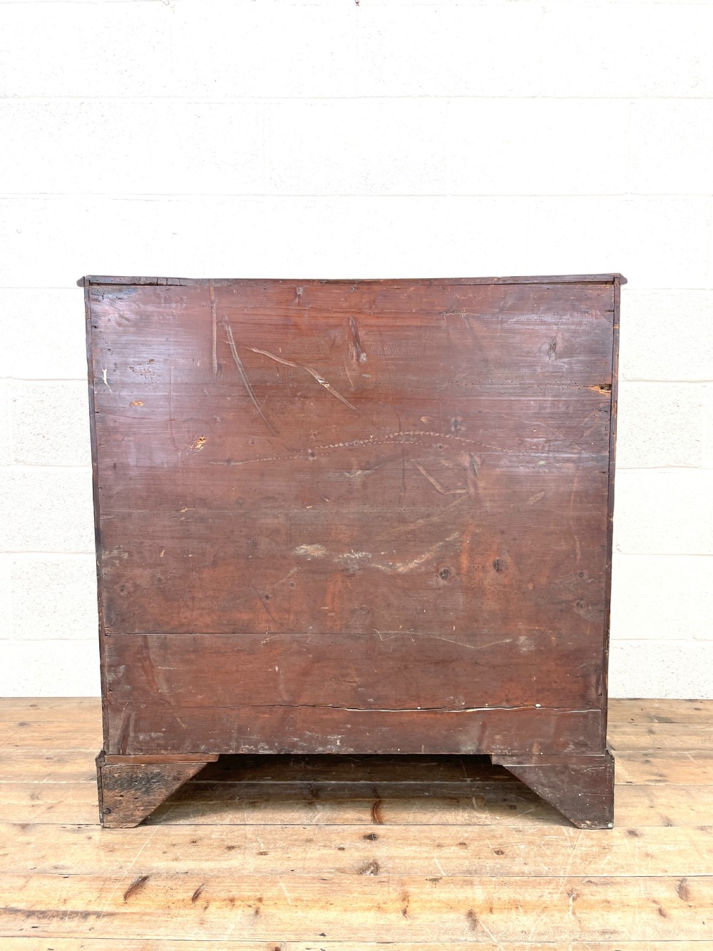Antique Georgian Mahogany Chest of Drawers View X