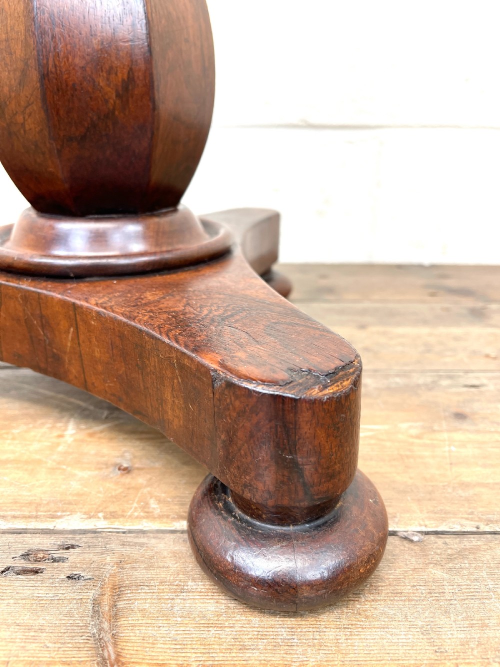 Antique Victorian Mahogany Piano Stool View X