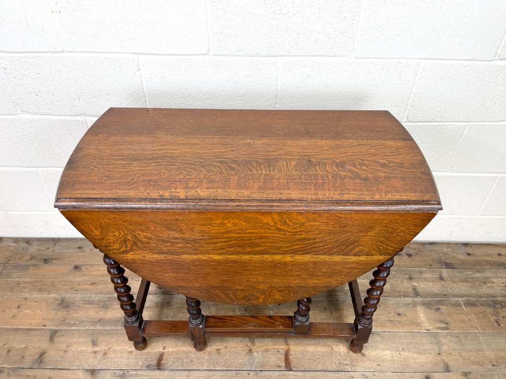 Antique Oak Gateleg Table View II