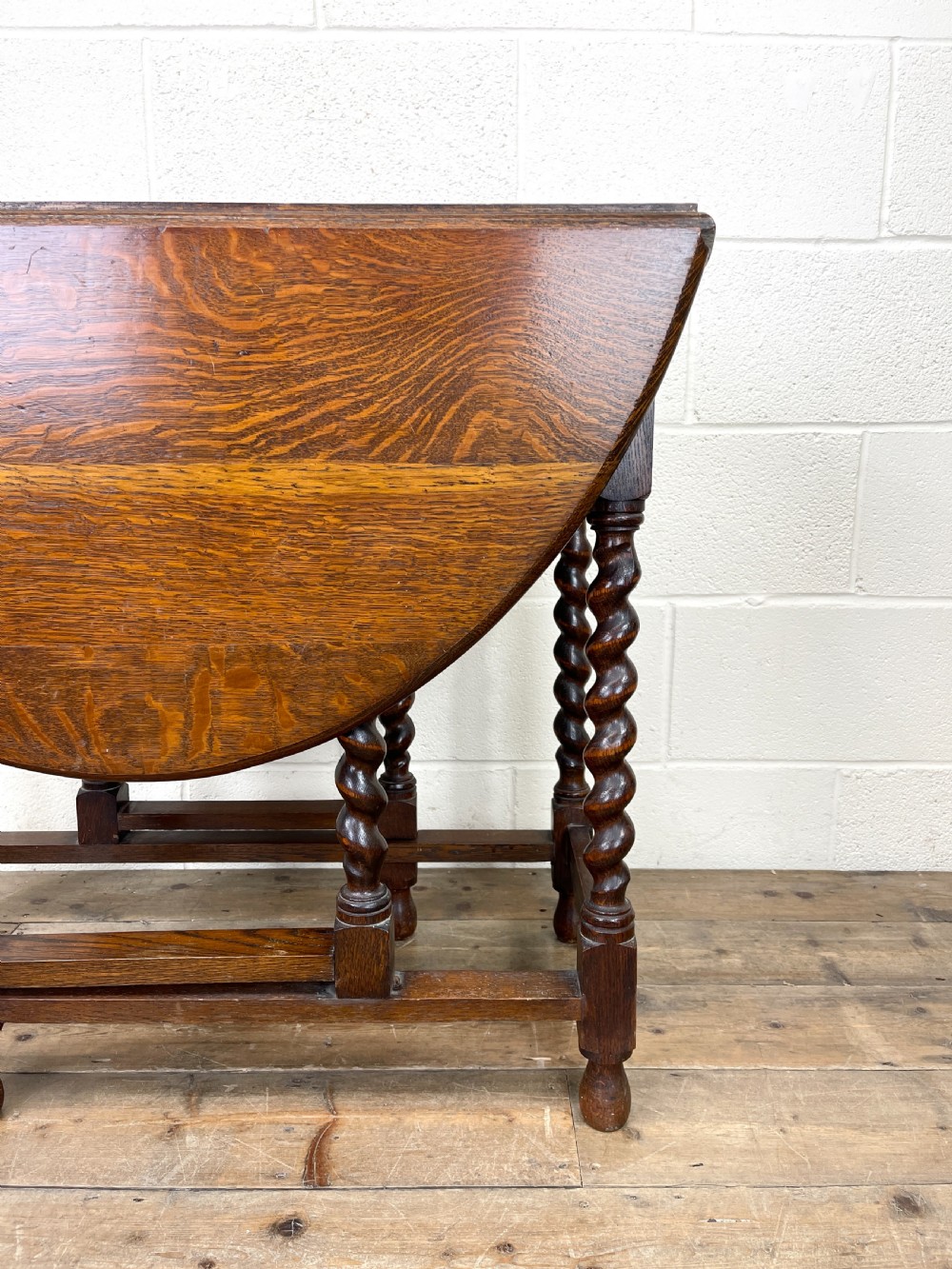 Antique Oak Gateleg Table View III