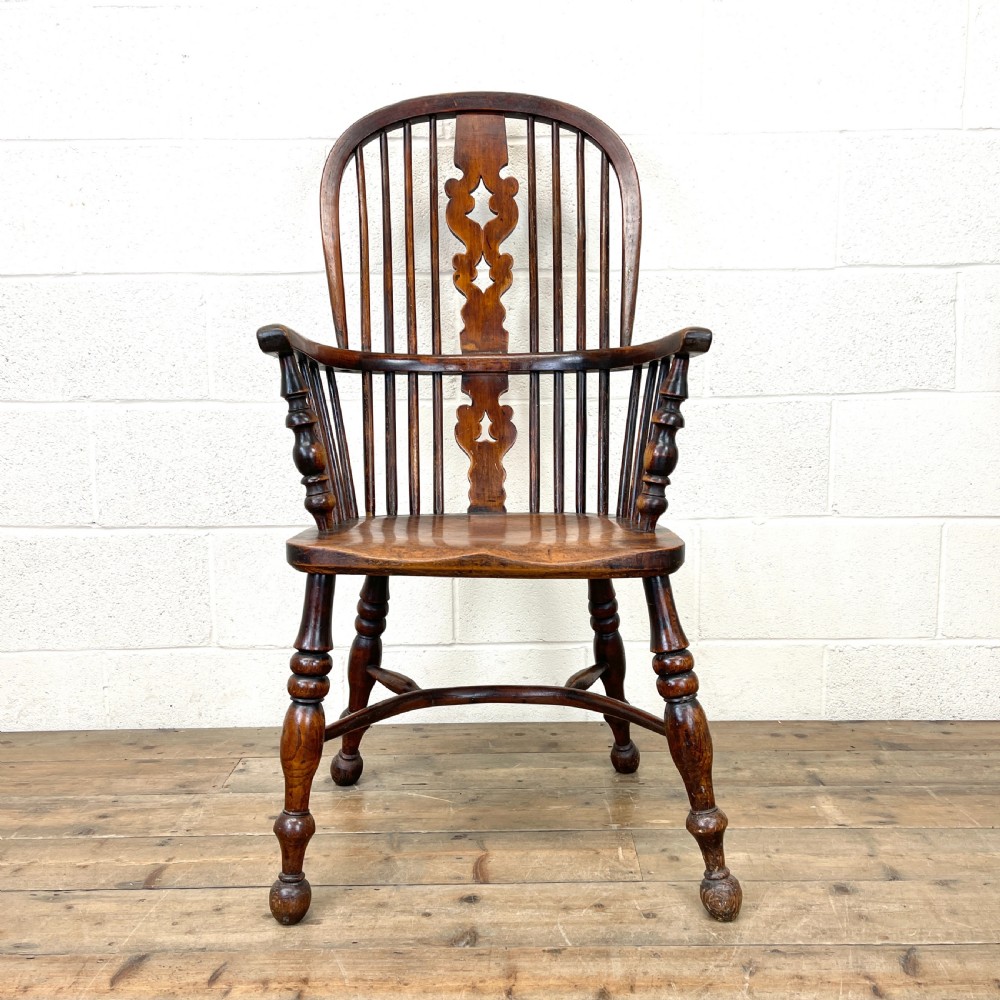 Antique Ash Windsor Armchair View II