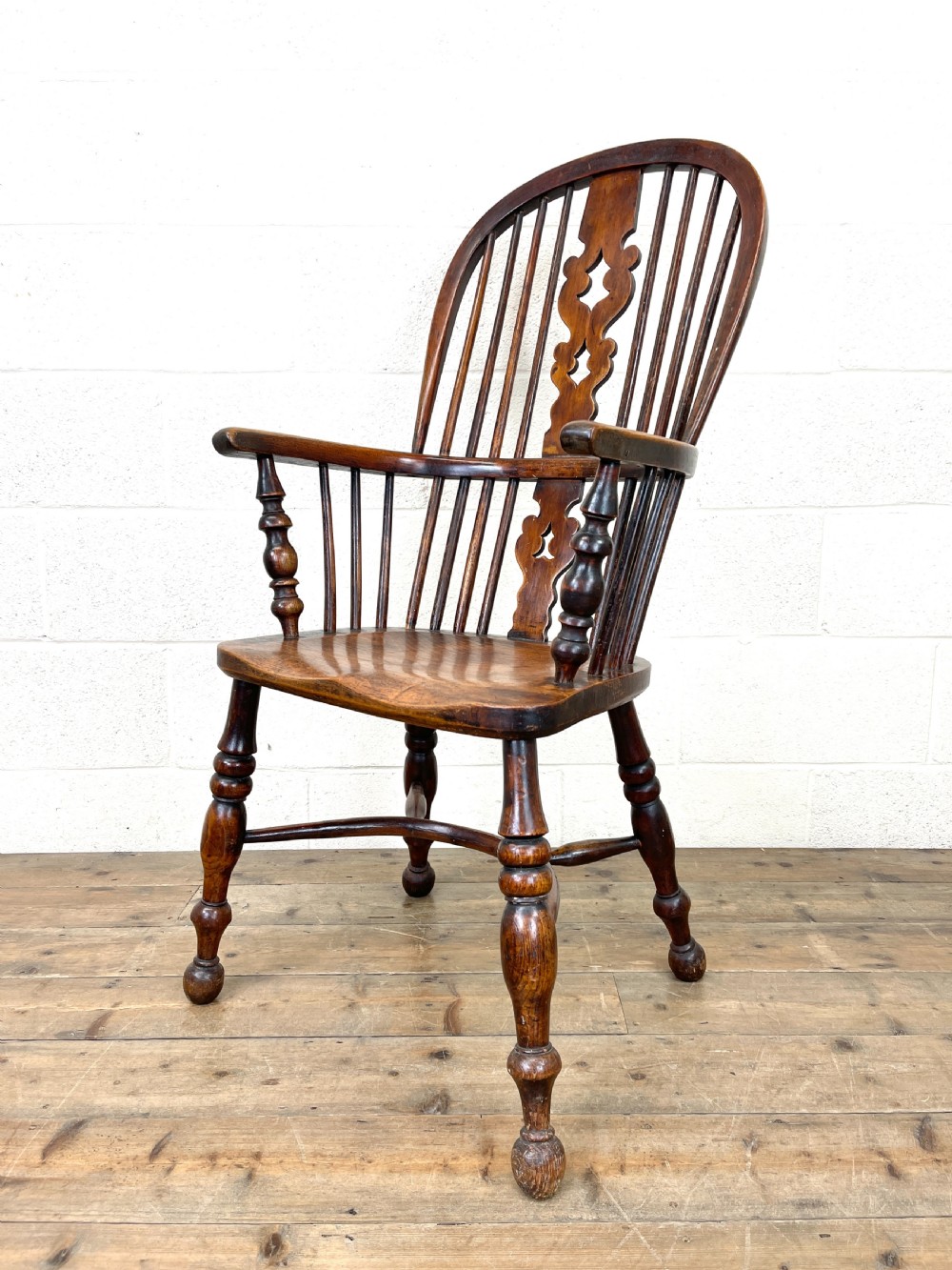 Antique Ash Windsor Armchair View VII