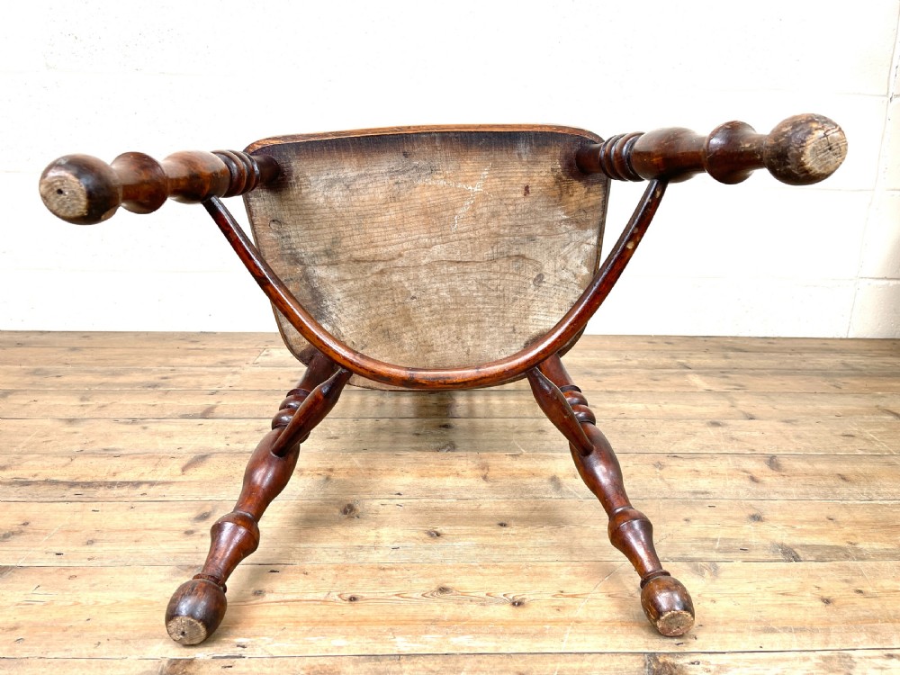 Antique Ash Windsor Armchair View X