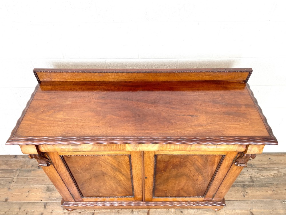 Large Victorian Mahogany Chiffonier Sideboard View VI