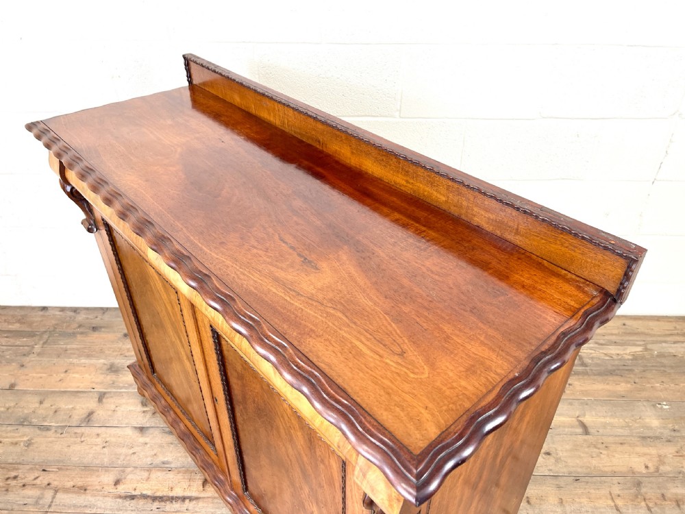 Large Victorian Mahogany Chiffonier Sideboard View IX