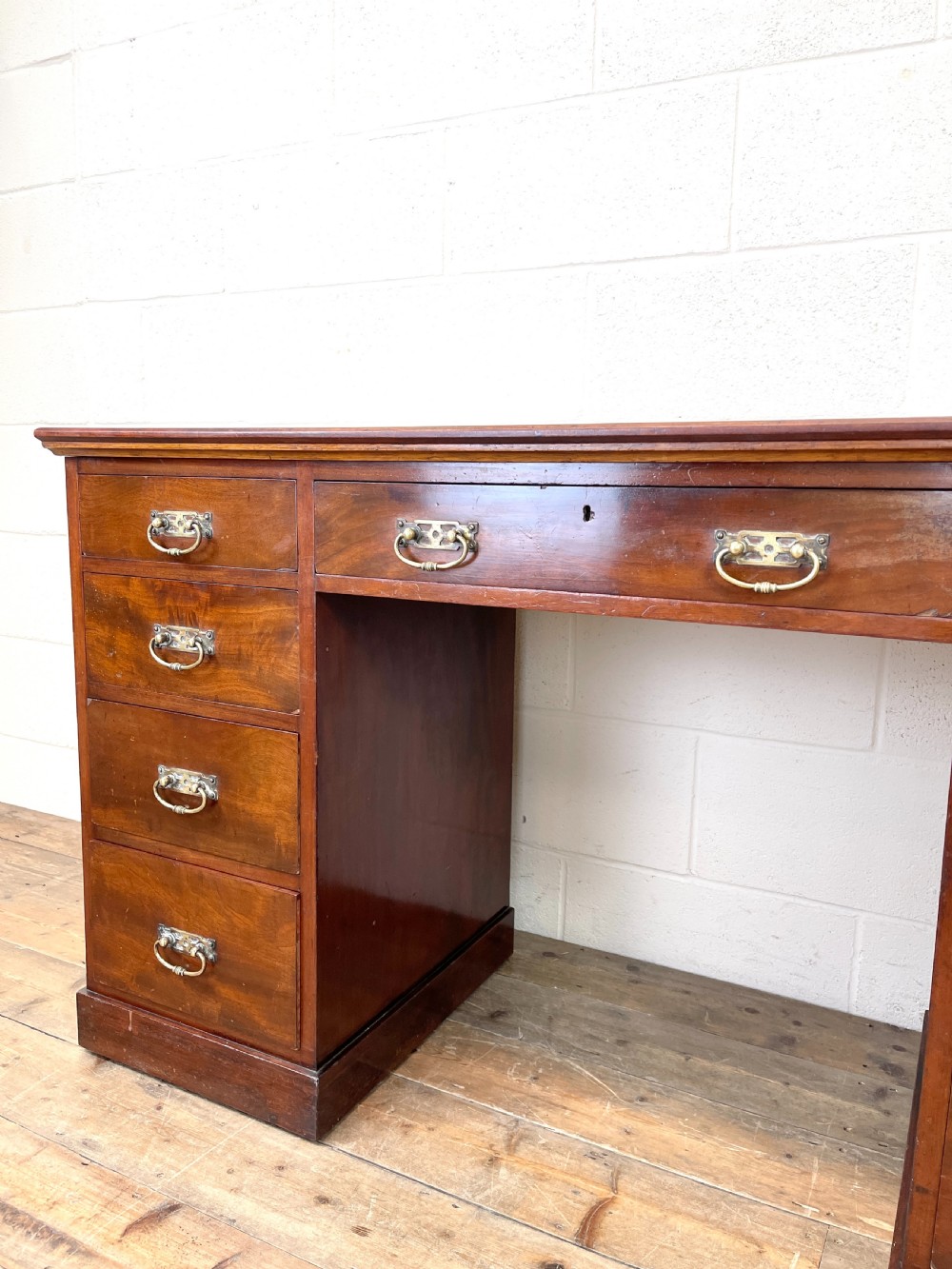 Early 20th Century Antique Mahogany Desk View V