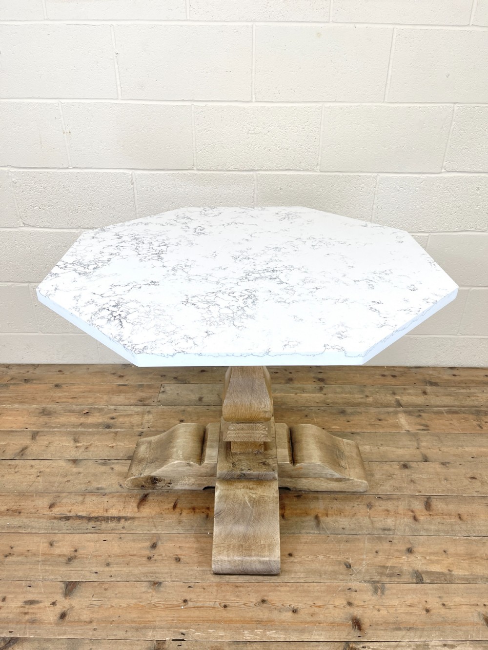 Octagonal Shaped Marble Top Centre Table View II