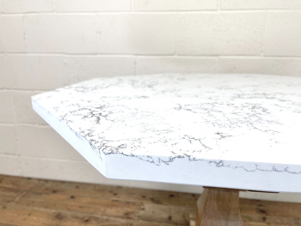 Octagonal Shaped Marble Top Centre Table View IV