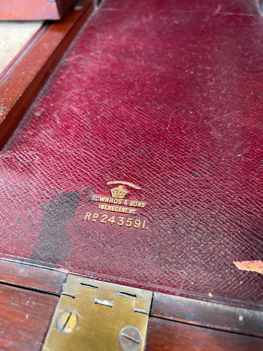 Edwardian Mahogany Metamorphic Writing Desk by ‘Edwards & Sons’  View IV