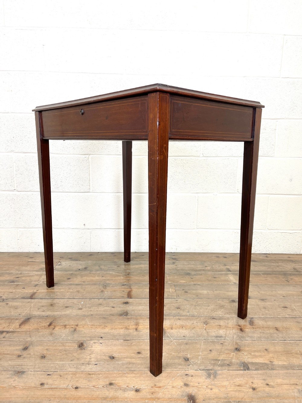 Edwardian Mahogany Metamorphic Writing Desk by ‘Edwards & Sons’  View IX