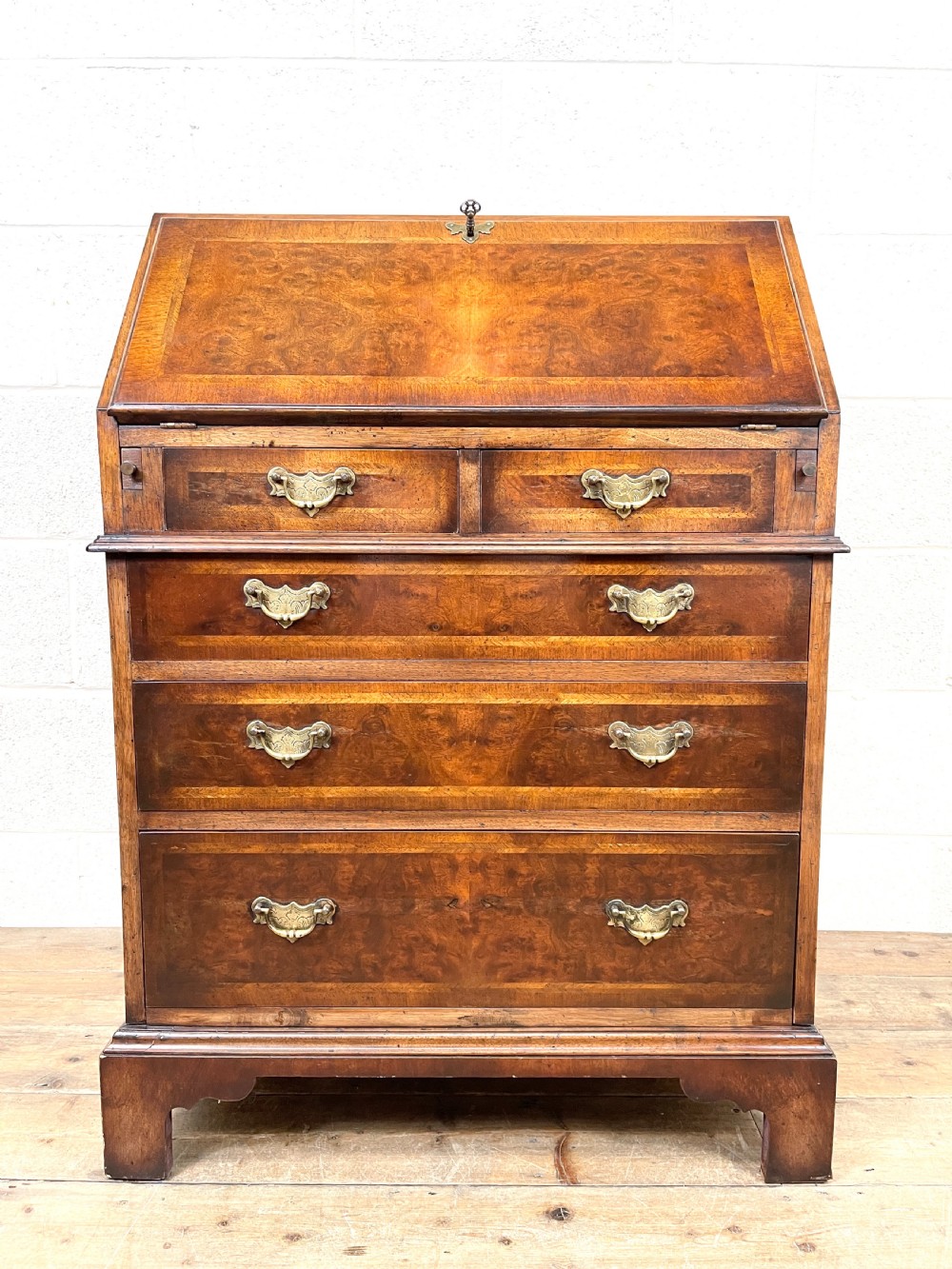 20th Century Walnut Bureau  View IV