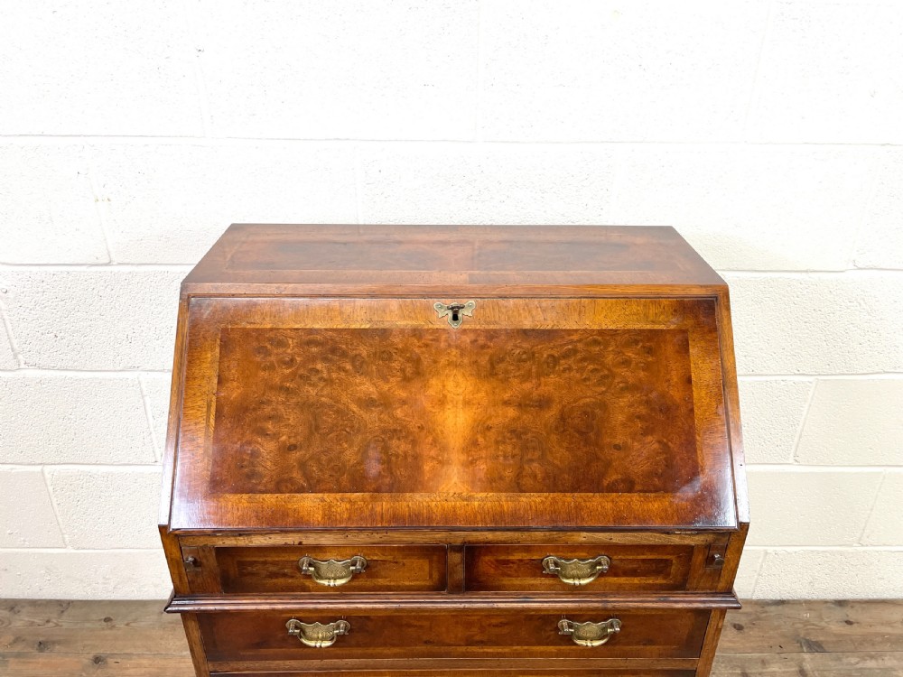 20th Century Walnut Bureau  View V