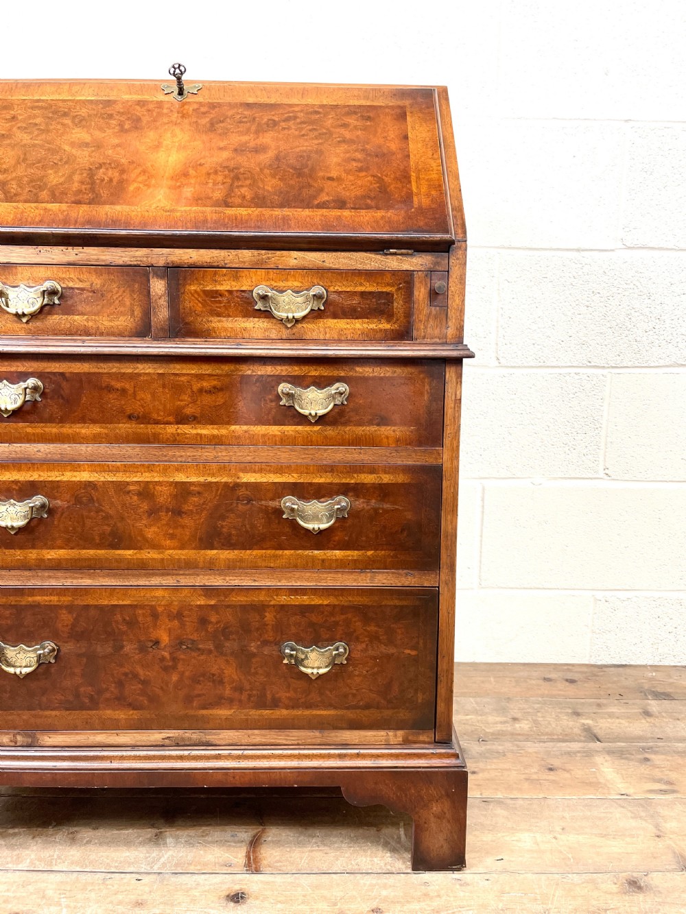 20th Century Walnut Bureau  View VI