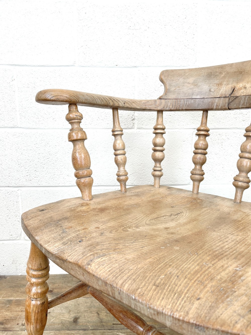 Pair of Antique Smoker’s Bow Chairs  View VII