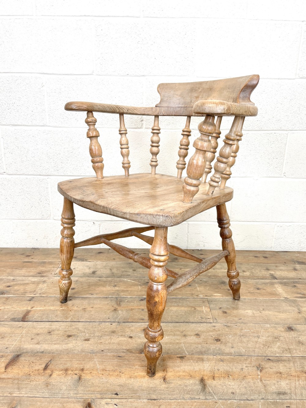 Pair of Antique Smoker’s Bow Chairs  View VIII