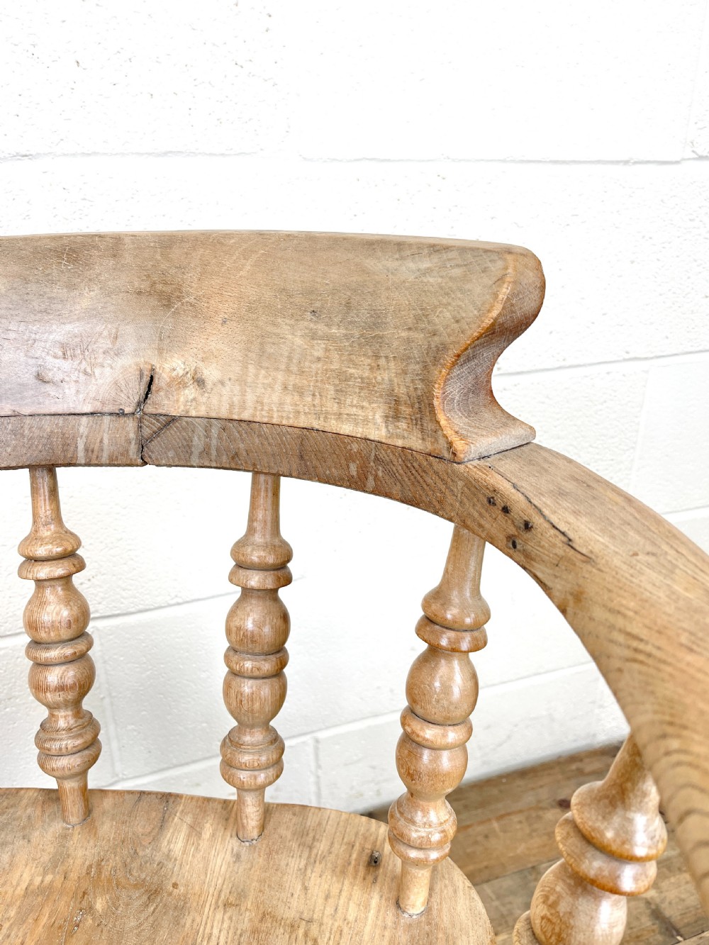 Pair of Antique Smoker’s Bow Chairs  View IX