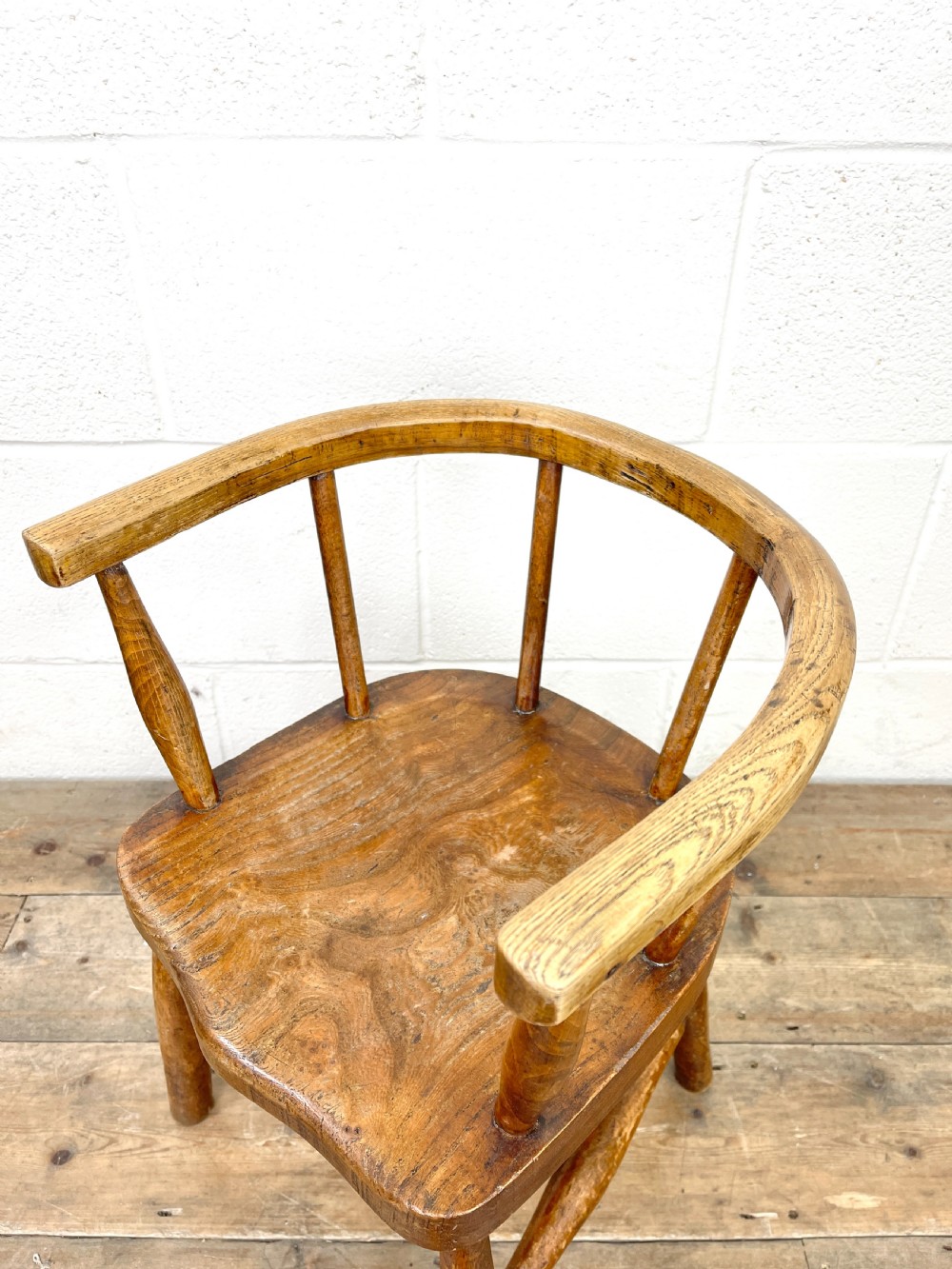 Small Antique Hoop Back Child’s Chair View VII