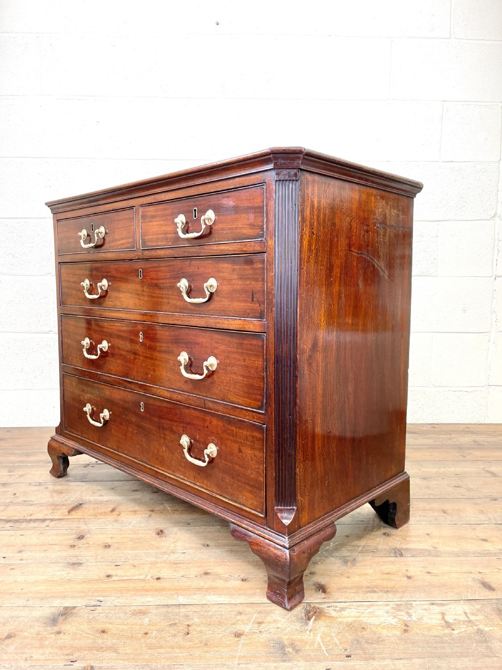 Georgian Mahogany Chest of Drawers View VIII