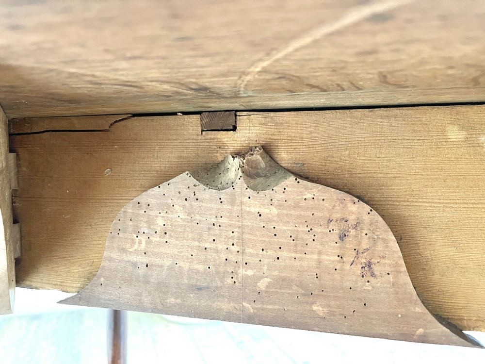 Antique 19th Century Welsh Oak Pembroke Table  View X