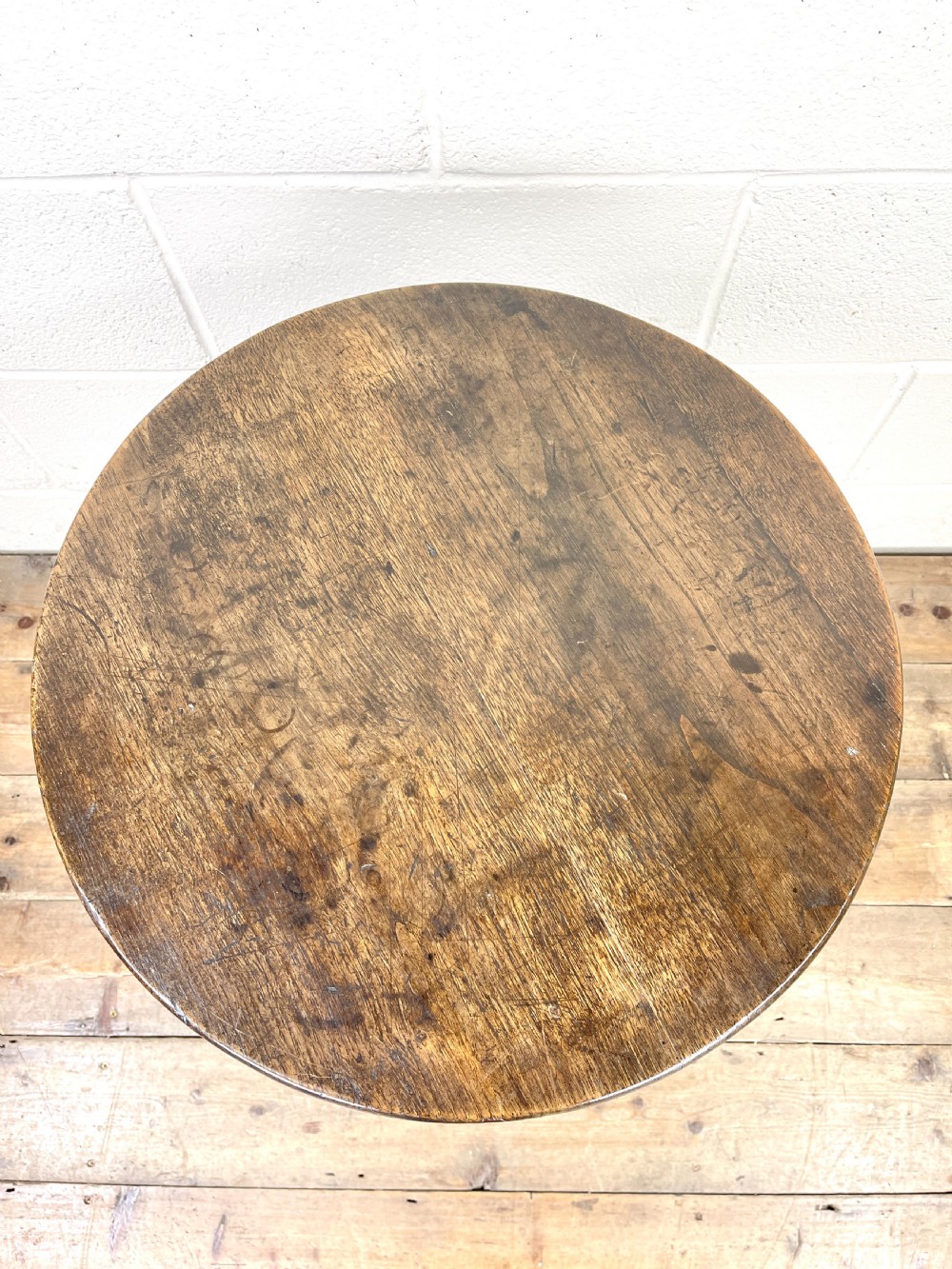 Small Georgian Oak Tripod Side Table View VIII