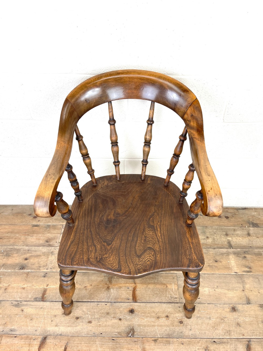 Antique 19th Century Smoker’s Bow Chair View II