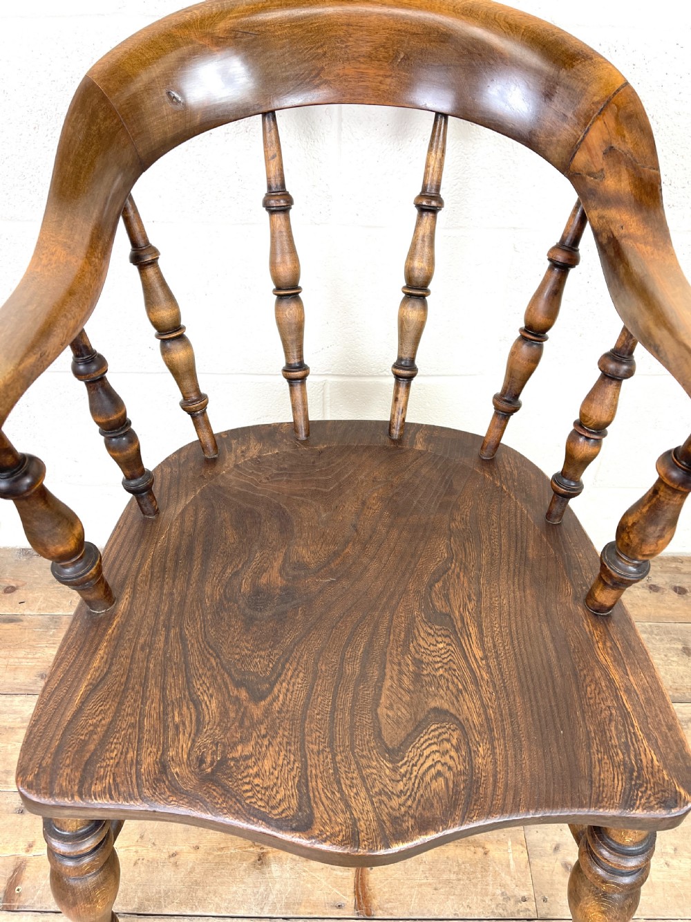 Antique 19th Century Smoker’s Bow Chair View III