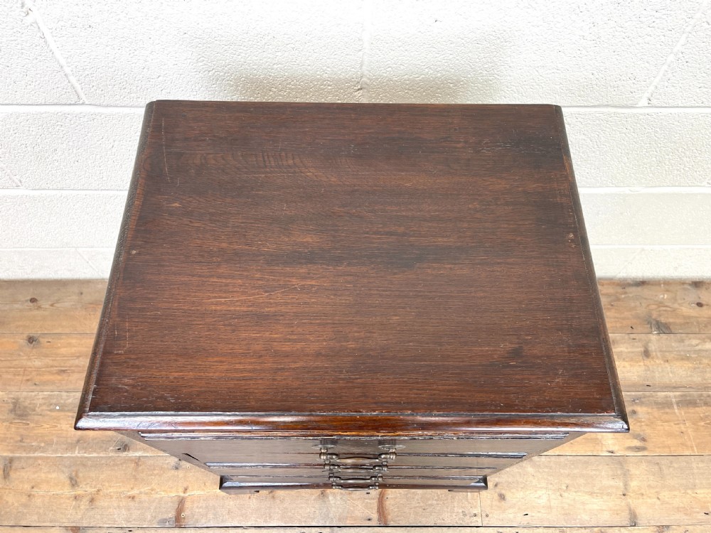 Early 20th Century Oak Four Drawer Chest View IV