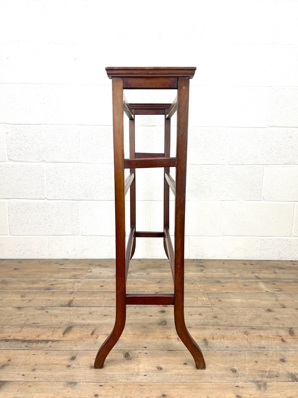 Edwardian Inlaid Mahogany Towel Rail View VIII