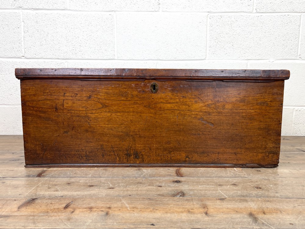 Small Six Plank Antique Elm Trunk View III