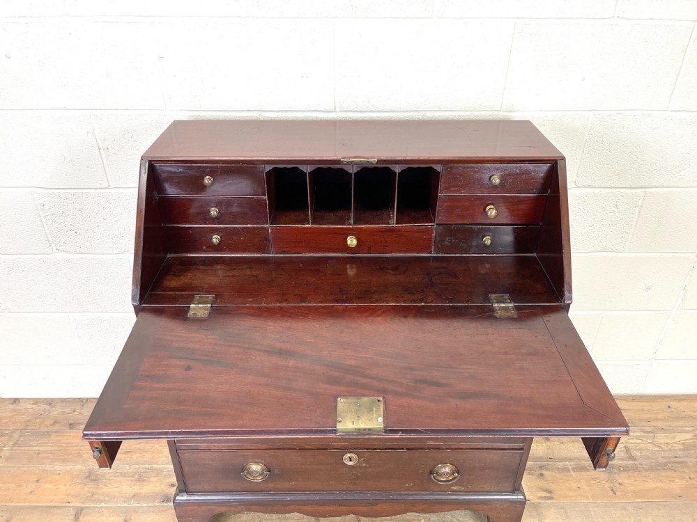 Antique 19th Century Mahogany Bureau View VI