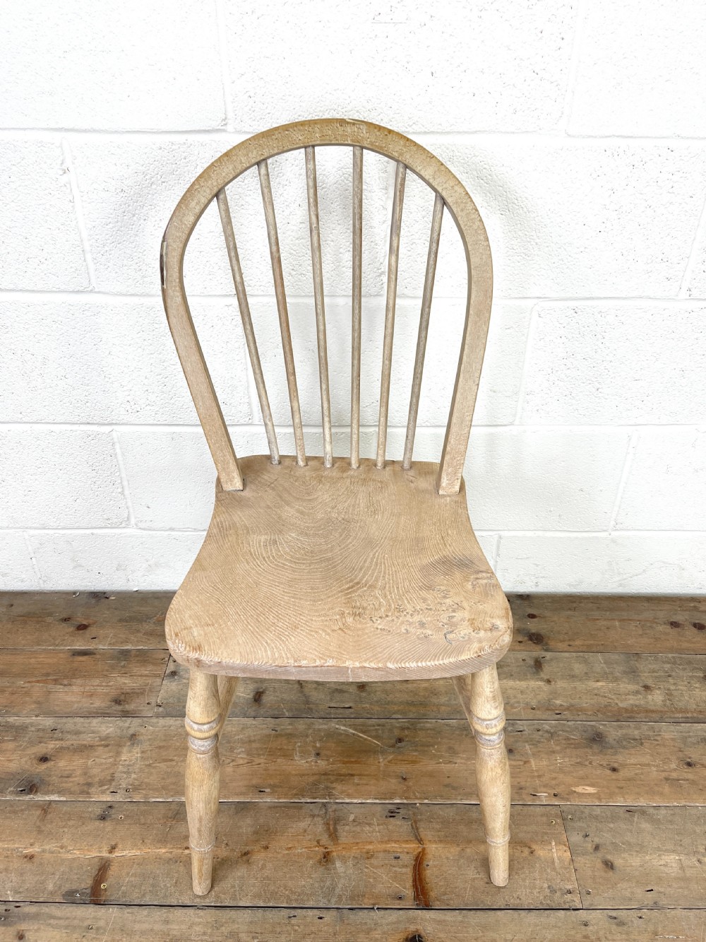 Set of Four Rustic Hoop Back Kitchen Chairs View VI